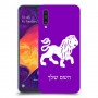 אריה כיסוי מגן קשיח בעיצוב אישי עם השם שלך ל Samsung Galaxy A50 יחידה אחת סקרין מובייל