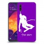סקִי כיסוי מגן קשיח בעיצוב אישי עם השם שלך ל Samsung Galaxy A50 יחידה אחת סקרין מובייל