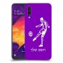 שחקן כדורגל כיסוי מגן קשיח בעיצוב אישי עם השם שלך ל Samsung Galaxy A50 יחידה אחת סקרין מובייל