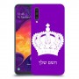 כתר מלכותי כיסוי מגן קשיח בעיצוב אישי עם השם שלך ל Samsung Galaxy A50 יחידה אחת סקרין מובייל
