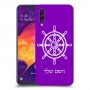 הגה - קפטן - ים כיסוי מגן קשיח בעיצוב אישי עם השם שלך ל Samsung Galaxy A50 יחידה אחת סקרין מובייל