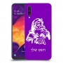 סנטה קלאוס כיסוי מגן קשיח בעיצוב אישי עם השם שלך ל Samsung Galaxy A50 יחידה אחת סקרין מובייל