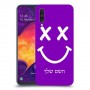 סמיילי כיסוי מגן קשיח בעיצוב אישי עם השם שלך ל Samsung Galaxy A50 יחידה אחת סקרין מובייל
