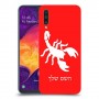 עקרב כיסוי מגן קשיח בעיצוב אישי עם השם שלך ל Samsung Galaxy A50 יחידה אחת סקרין מובייל