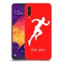 רץ כיסוי מגן קשיח בעיצוב אישי עם השם שלך ל Samsung Galaxy A50 יחידה אחת סקרין מובייל
