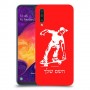 ילד סקייטבורד כיסוי מגן קשיח בעיצוב אישי עם השם שלך ל Samsung Galaxy A50 יחידה אחת סקרין מובייל