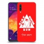 טריאתלון כיסוי מגן קשיח בעיצוב אישי עם השם שלך ל Samsung Galaxy A50 יחידה אחת סקרין מובייל