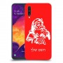 סנטה קלאוס כיסוי מגן קשיח בעיצוב אישי עם השם שלך ל Samsung Galaxy A50 יחידה אחת סקרין מובייל