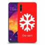 שלג כיסוי מגן קשיח בעיצוב אישי עם השם שלך ל Samsung Galaxy A50 יחידה אחת סקרין מובייל