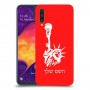 פסל החירות כיסוי מגן קשיח בעיצוב אישי עם השם שלך ל Samsung Galaxy A50 יחידה אחת סקרין מובייל