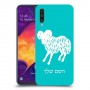 טלה כיסוי מגן קשיח בעיצוב אישי עם השם שלך ל Samsung Galaxy A50 יחידה אחת סקרין מובייל