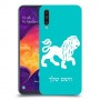 אריה כיסוי מגן קשיח בעיצוב אישי עם השם שלך ל Samsung Galaxy A50 יחידה אחת סקרין מובייל