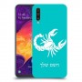 עקרב כיסוי מגן קשיח בעיצוב אישי עם השם שלך ל Samsung Galaxy A50 יחידה אחת סקרין מובייל