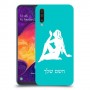 בתולה כיסוי מגן קשיח בעיצוב אישי עם השם שלך ל Samsung Galaxy A50 יחידה אחת סקרין מובייל