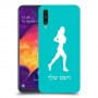 ג'וגלין - אישה כיסוי מגן קשיח בעיצוב אישי עם השם שלך ל Samsung Galaxy A50 יחידה אחת סקרין מובייל