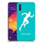 רץ כיסוי מגן קשיח בעיצוב אישי עם השם שלך ל Samsung Galaxy A50 יחידה אחת סקרין מובייל