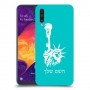 פסל החירות כיסוי מגן קשיח בעיצוב אישי עם השם שלך ל Samsung Galaxy A50 יחידה אחת סקרין מובייל