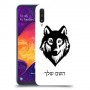 זאב כיסוי מגן קשיח בעיצוב אישי עם השם שלך ל Samsung Galaxy A50 יחידה אחת סקרין מובייל
