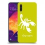 עקרב כיסוי מגן קשיח בעיצוב אישי עם השם שלך ל Samsung Galaxy A50 יחידה אחת סקרין מובייל