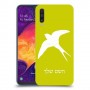 ציפור לבלוע כיסוי מגן קשיח בעיצוב אישי עם השם שלך ל Samsung Galaxy A50 יחידה אחת סקרין מובייל