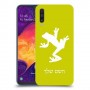 צפרדע טרופית כיסוי מגן קשיח בעיצוב אישי עם השם שלך ל Samsung Galaxy A50 יחידה אחת סקרין מובייל