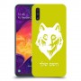 זאב כיסוי מגן קשיח בעיצוב אישי עם השם שלך ל Samsung Galaxy A50 יחידה אחת סקרין מובייל