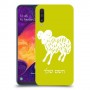 טלה כיסוי מגן קשיח בעיצוב אישי עם השם שלך ל Samsung Galaxy A50 יחידה אחת סקרין מובייל