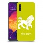 אריה כיסוי מגן קשיח בעיצוב אישי עם השם שלך ל Samsung Galaxy A50 יחידה אחת סקרין מובייל