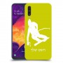 סקִי כיסוי מגן קשיח בעיצוב אישי עם השם שלך ל Samsung Galaxy A50 יחידה אחת סקרין מובייל