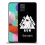 טריאתלון כיסוי מגן קשיח בעיצוב אישי עם השם שלך ל Samsung Galaxy A51 יחידה אחת סקרין מובייל