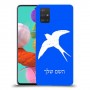ציפור לבלוע כיסוי מגן קשיח בעיצוב אישי עם השם שלך ל Samsung Galaxy A51 יחידה אחת סקרין מובייל