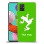 צפרדע טרופית כיסוי מגן קשיח בעיצוב אישי עם השם שלך ל Samsung Galaxy A51 יחידה אחת סקרין מובייל