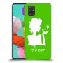 אישה אהבה כיסוי מגן קשיח בעיצוב אישי עם השם שלך ל Samsung Galaxy A51 יחידה אחת סקרין מובייל