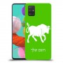 שור כיסוי מגן קשיח בעיצוב אישי עם השם שלך ל Samsung Galaxy A51 יחידה אחת סקרין מובייל