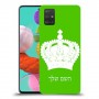 כתר מלכותי כיסוי מגן קשיח בעיצוב אישי עם השם שלך ל Samsung Galaxy A51 יחידה אחת סקרין מובייל
