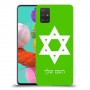 מגן דוד - ישראל כיסוי מגן קשיח בעיצוב אישי עם השם שלך ל Samsung Galaxy A51 יחידה אחת סקרין מובייל