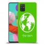 עולם כיסוי מגן קשיח בעיצוב אישי עם השם שלך ל Samsung Galaxy A51 יחידה אחת סקרין מובייל