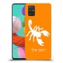 עקרב כיסוי מגן קשיח בעיצוב אישי עם השם שלך ל Samsung Galaxy A51 יחידה אחת סקרין מובייל