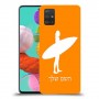 גלישה כיסוי מגן קשיח בעיצוב אישי עם השם שלך ל Samsung Galaxy A51 יחידה אחת סקרין מובייל