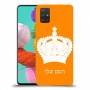 כתר מלכותי כיסוי מגן קשיח בעיצוב אישי עם השם שלך ל Samsung Galaxy A51 יחידה אחת סקרין מובייל