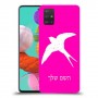 ציפור לבלוע כיסוי מגן קשיח בעיצוב אישי עם השם שלך ל Samsung Galaxy A51 יחידה אחת סקרין מובייל
