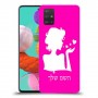 אישה אהבה כיסוי מגן קשיח בעיצוב אישי עם השם שלך ל Samsung Galaxy A51 יחידה אחת סקרין מובייל