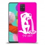 דלי כיסוי מגן קשיח בעיצוב אישי עם השם שלך ל Samsung Galaxy A51 יחידה אחת סקרין מובייל