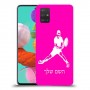 שחקן טניס כיסוי מגן קשיח בעיצוב אישי עם השם שלך ל Samsung Galaxy A51 יחידה אחת סקרין מובייל