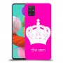 כתר מלכותי כיסוי מגן קשיח בעיצוב אישי עם השם שלך ל Samsung Galaxy A51 יחידה אחת סקרין מובייל