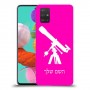 טלסקופ כיסוי מגן קשיח בעיצוב אישי עם השם שלך ל Samsung Galaxy A51 יחידה אחת סקרין מובייל