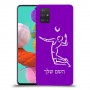 שחקן כדורעף כיסוי מגן קשיח בעיצוב אישי עם השם שלך ל Samsung Galaxy A51 יחידה אחת סקרין מובייל