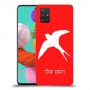 ציפור לבלוע כיסוי מגן קשיח בעיצוב אישי עם השם שלך ל Samsung Galaxy A51 יחידה אחת סקרין מובייל
