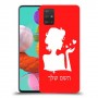 אישה אהבה כיסוי מגן קשיח בעיצוב אישי עם השם שלך ל Samsung Galaxy A51 יחידה אחת סקרין מובייל