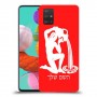 דלי כיסוי מגן קשיח בעיצוב אישי עם השם שלך ל Samsung Galaxy A51 יחידה אחת סקרין מובייל